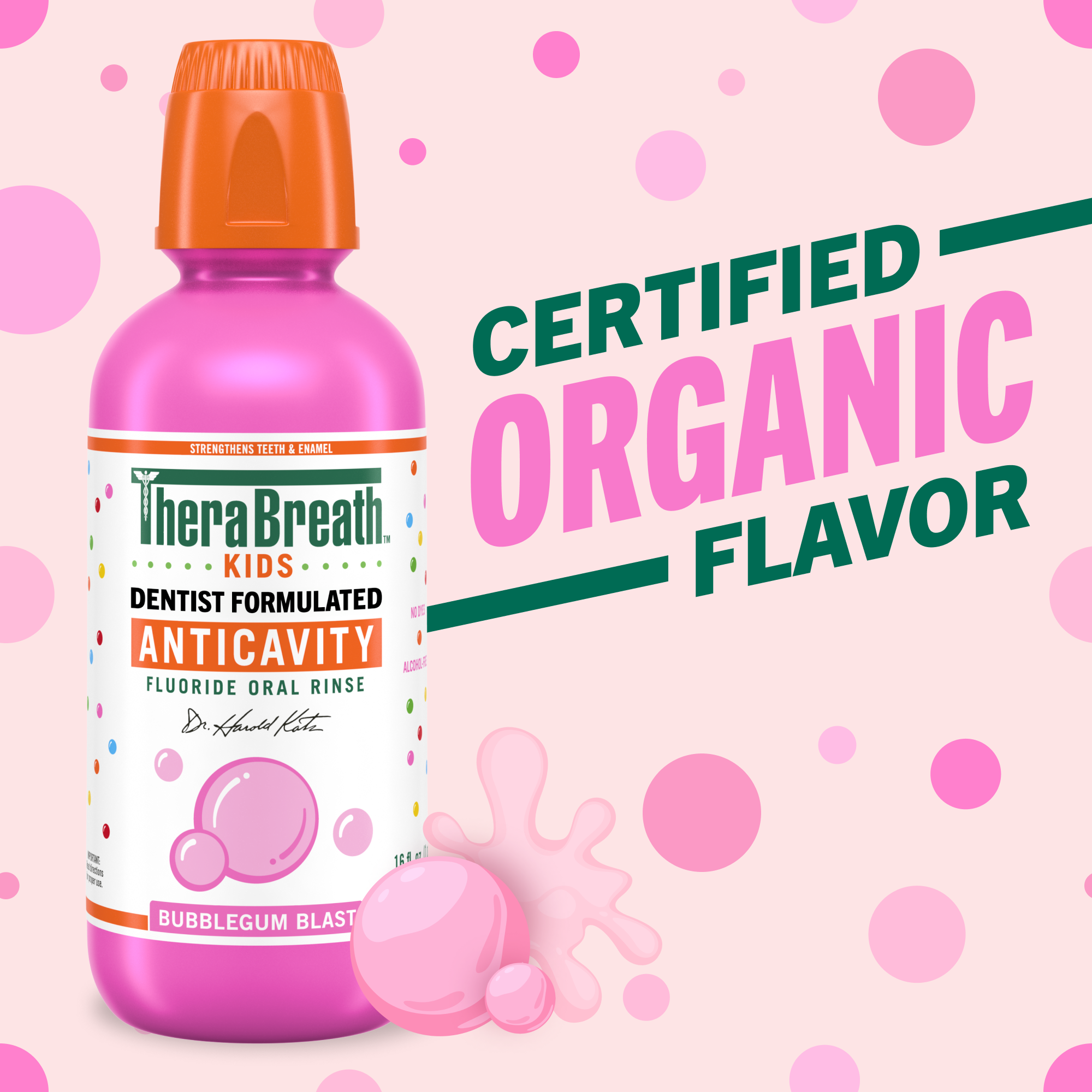 Alternative view of For Kids! Oral Rinse - Bubblegum Blast